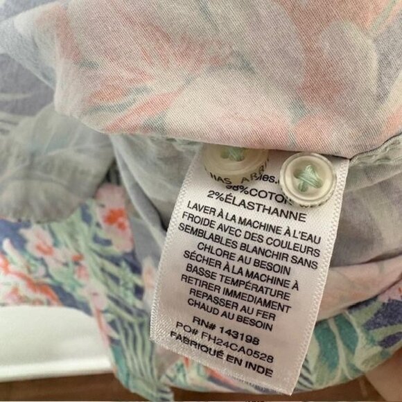 Chubbies Shirt Mens XL Friday Shirt Hawaiian Floral Short Sleeve Button Up - Picture 4 of 7